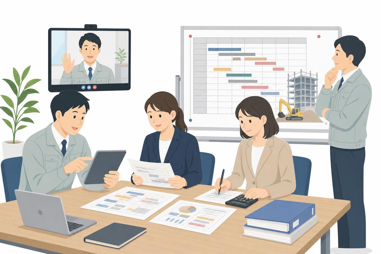 工事粗利と工程遅延を月次でつなげる管理手順