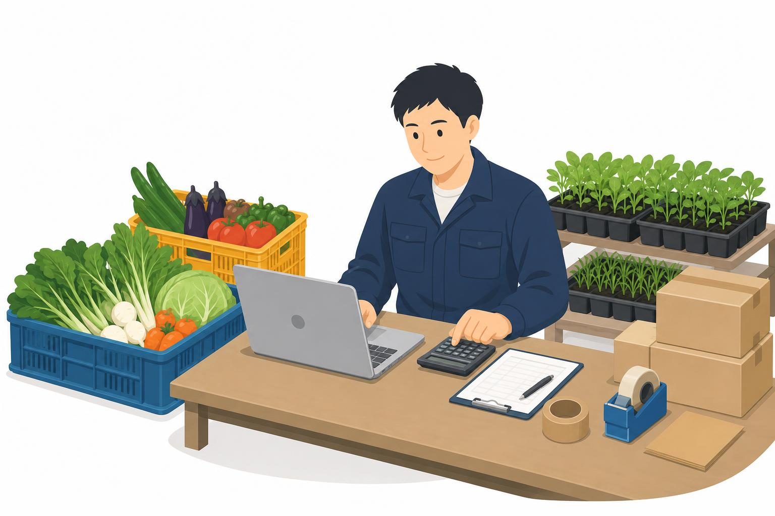 限界利益を品目別・販路別に計算する基本手順