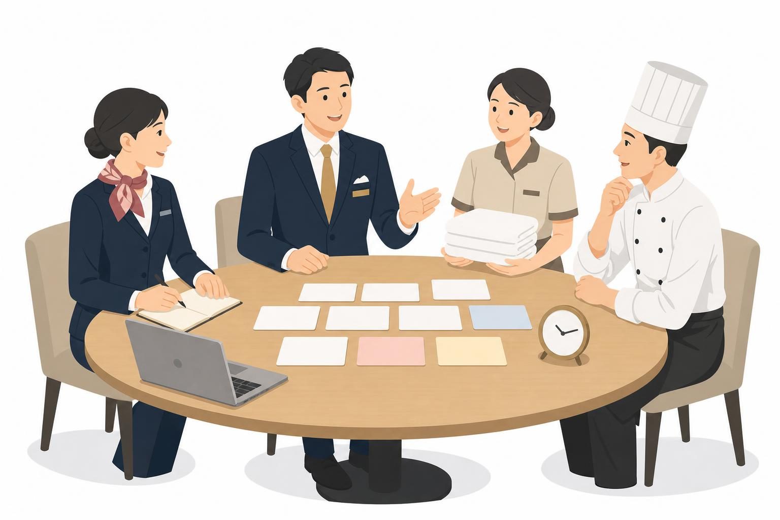 お盆明けから30日で進める宿泊業の改善手順