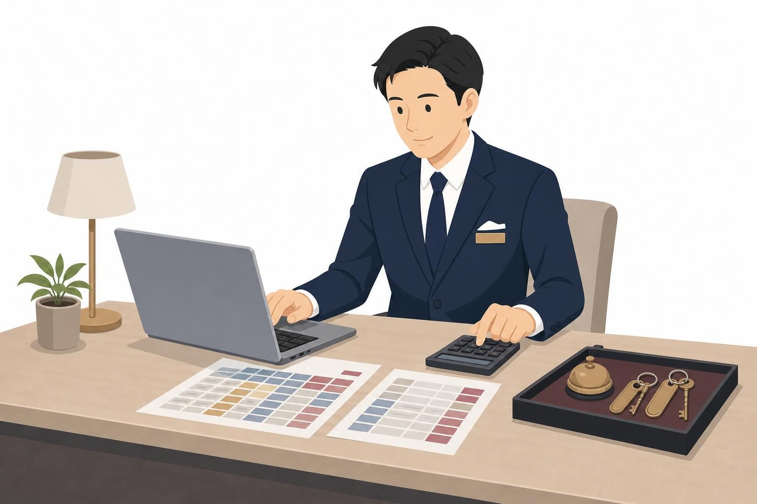 RevPARを小規模ホテルの販売判断に使う方法