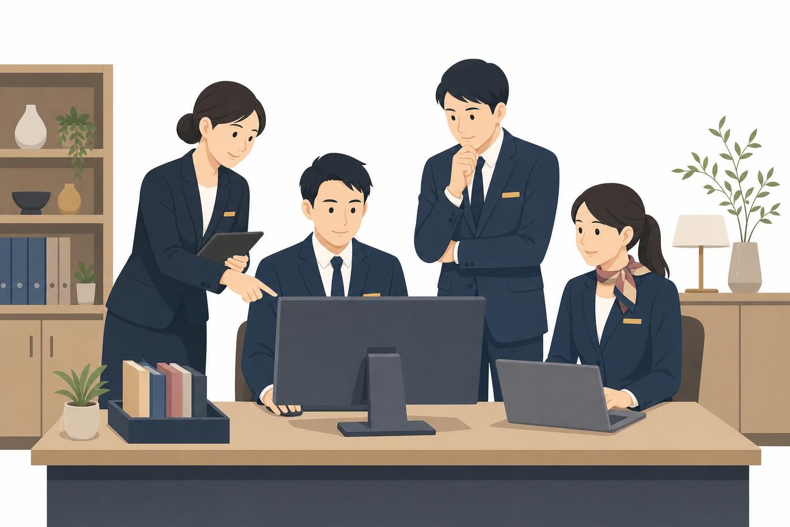 予約チャネル別に手数料と業務負担を比べる