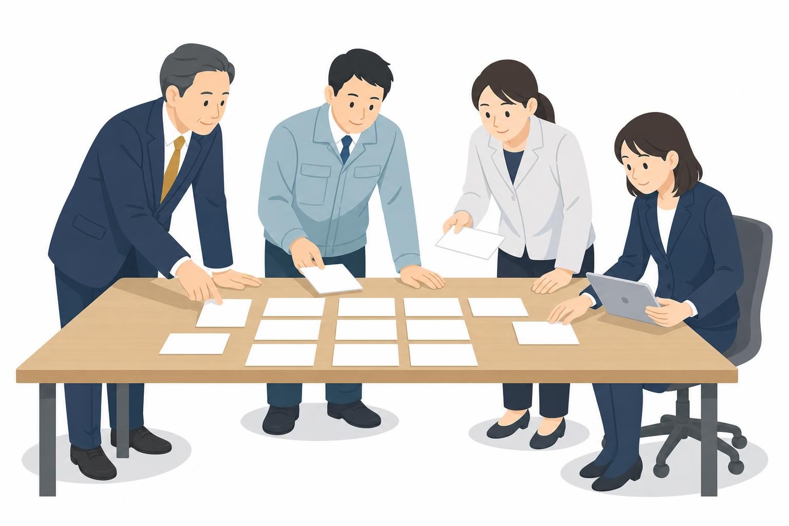従業員20〜200名で使う方針管理シートの作り方