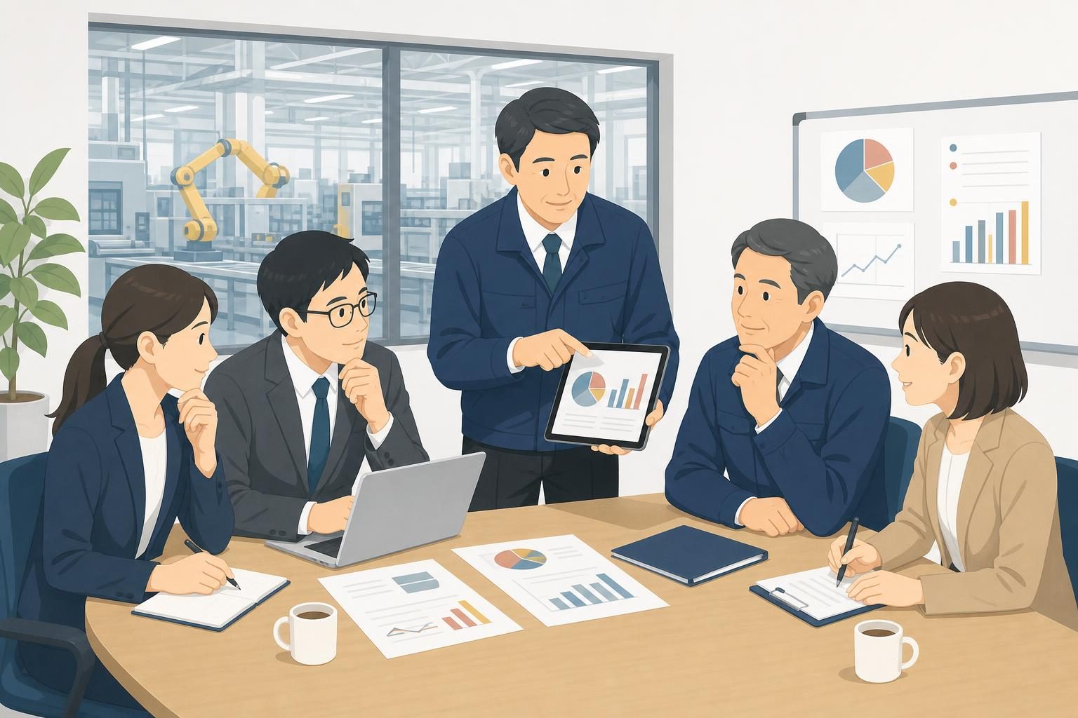 方針管理を月次会議で回し下半期の行動に変える