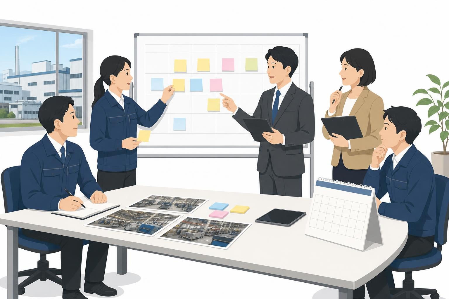 下半期の製造業DXを90日で実行に移す計画