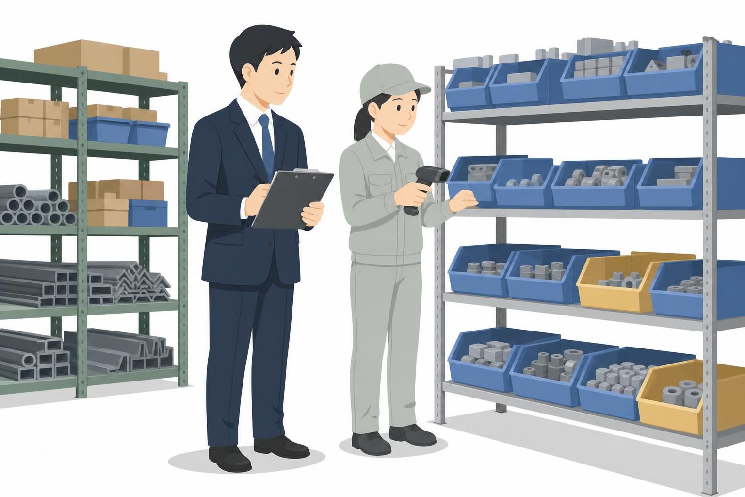 9月の部材在庫は欠品と過剰を分けて点検する