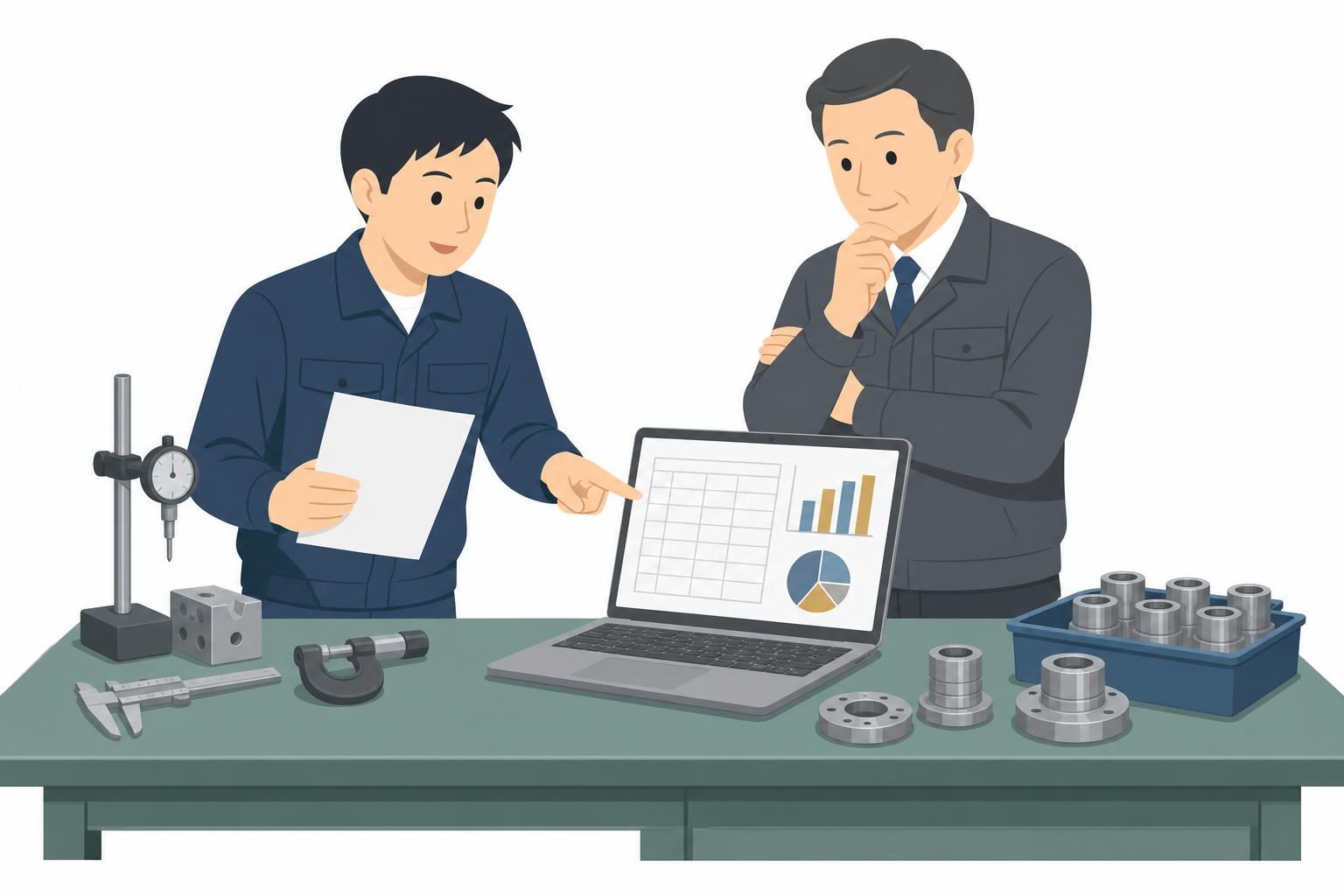 原価管理は予定工数との差を週ごとに見る