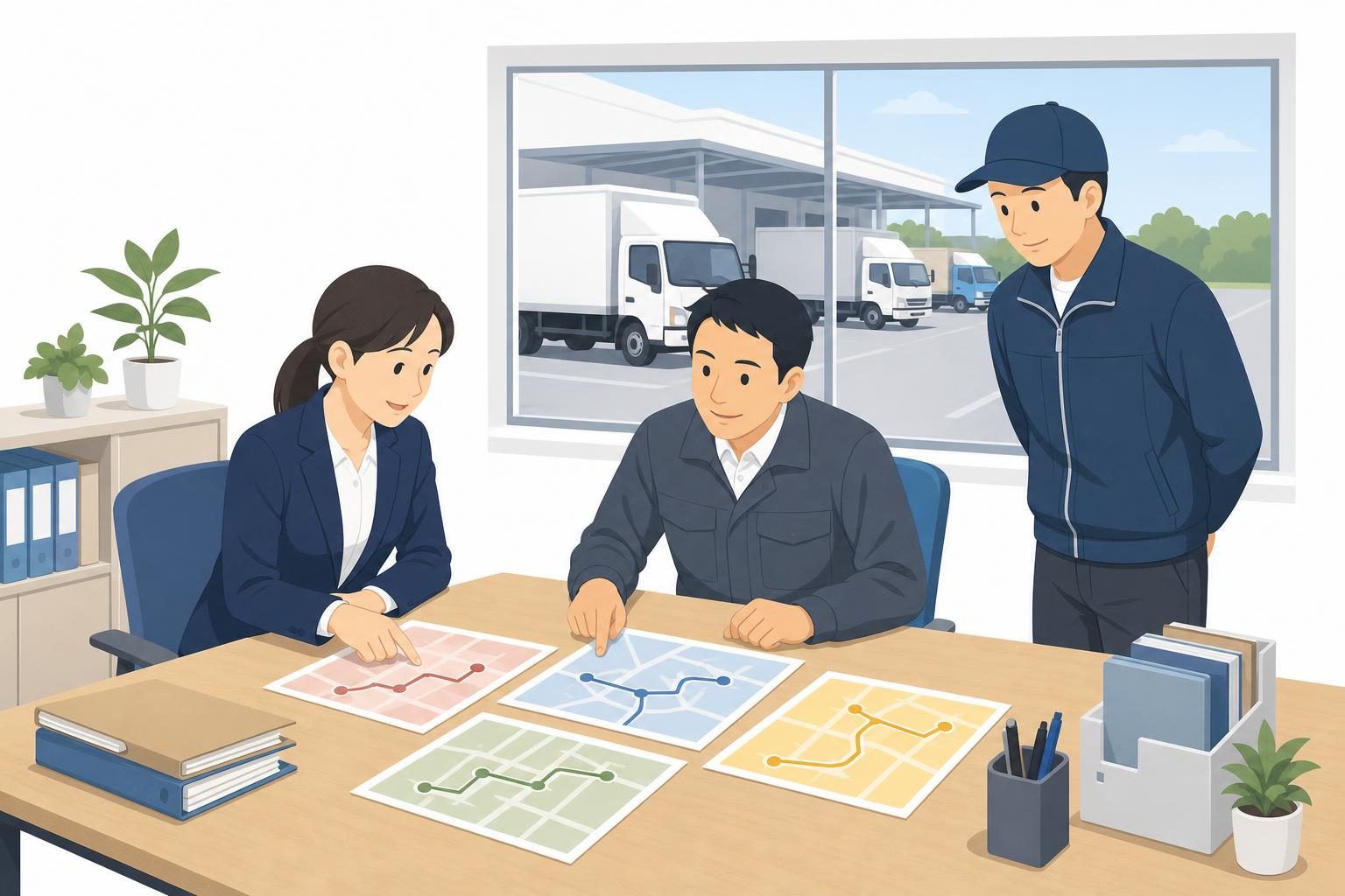 お盆前後の物量を荷主別に予測する