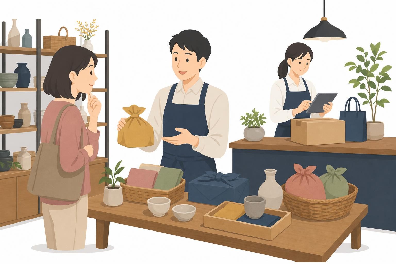 店舗とECをつなぎリピート客を増やす準備