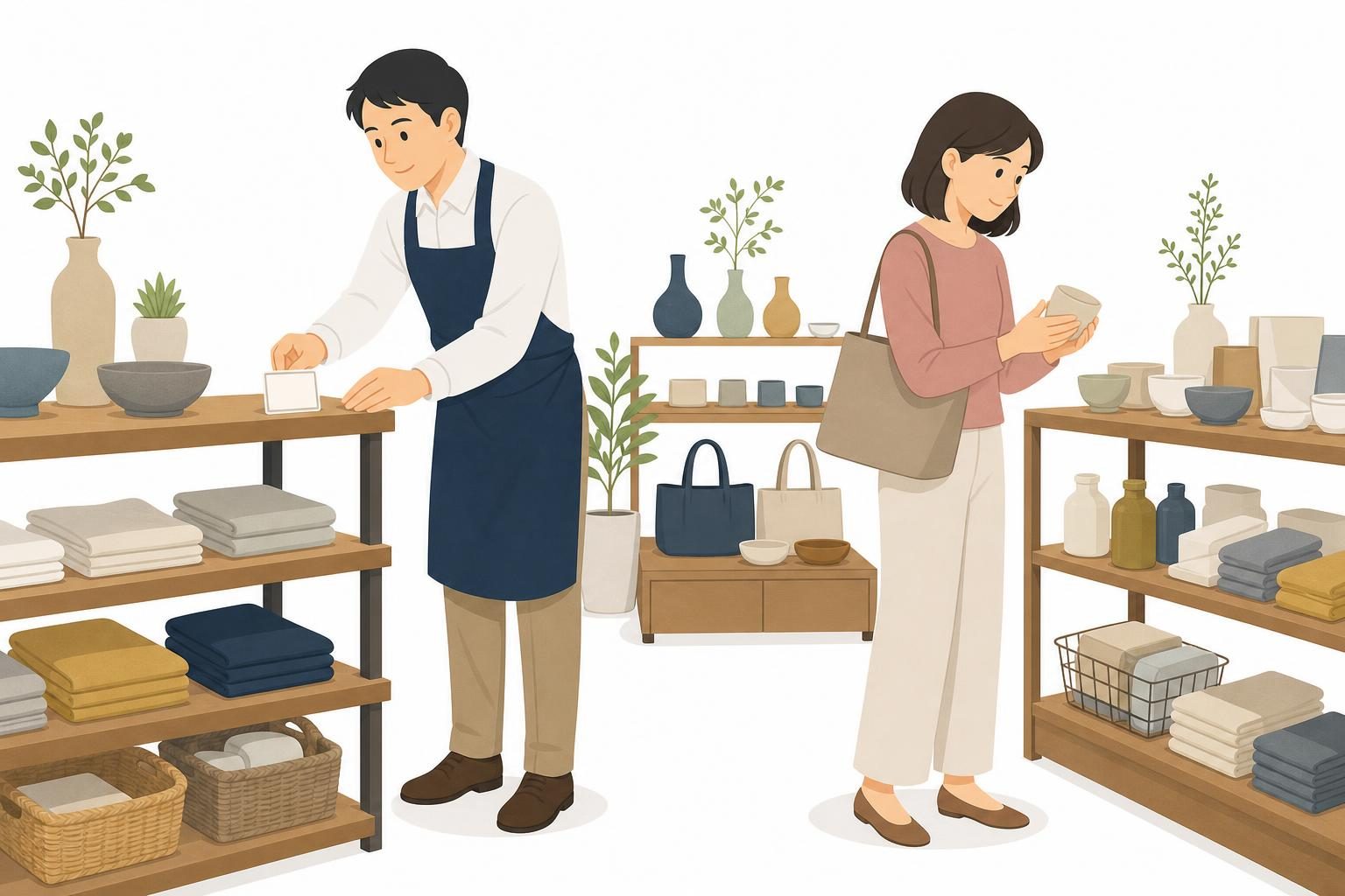 価格で吸収する|値上げを納得してもらう伝え方を説明するイラスト