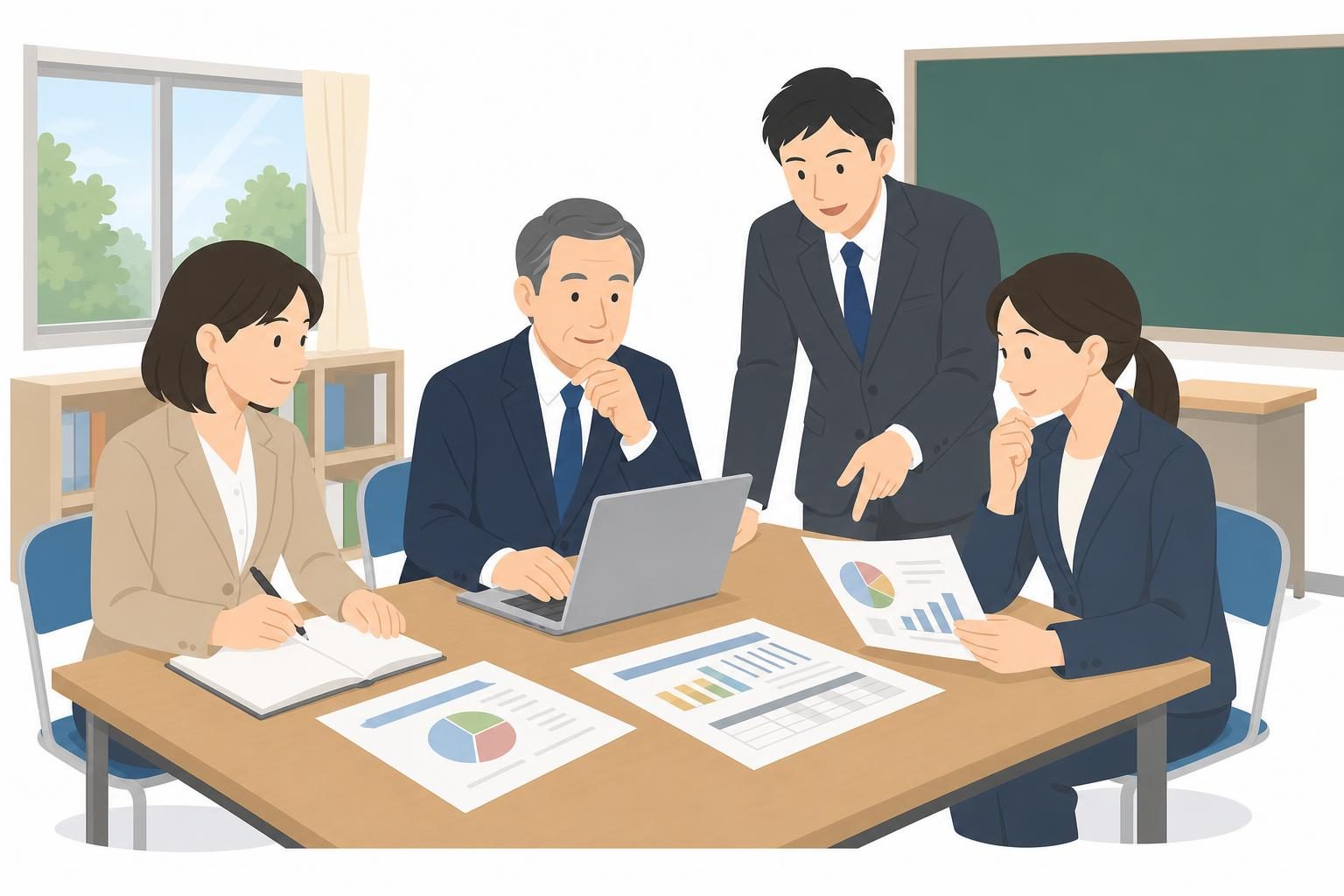 夏期講習の結果を下半期KPIに反映する方法