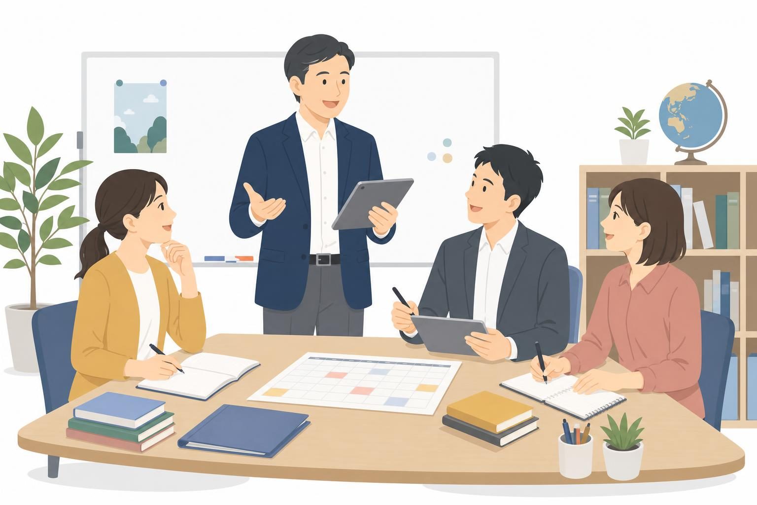 9月から始める教室別の下半期アクション計画