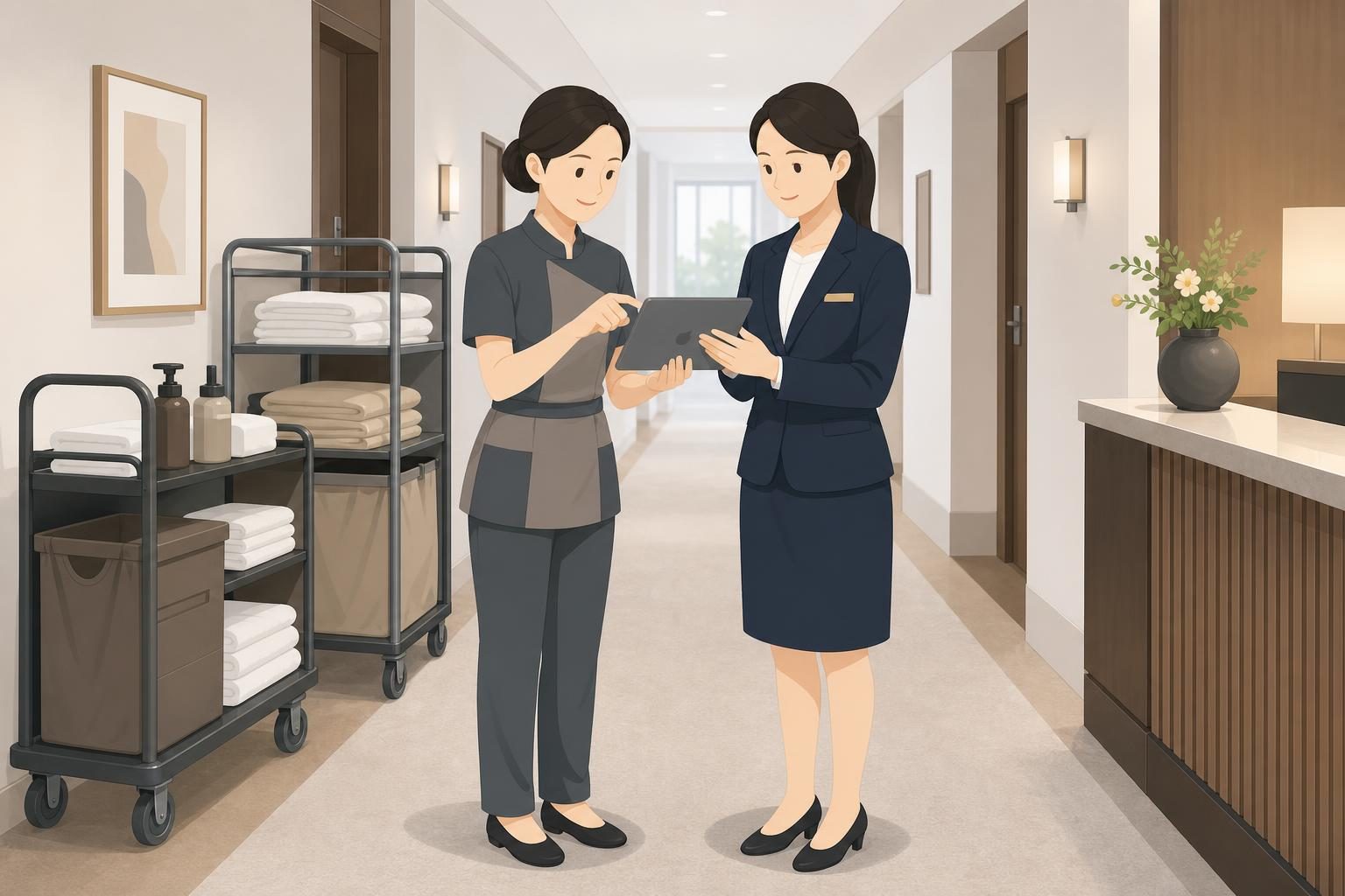 人手不足でも接客品質を落としにくい仕組み