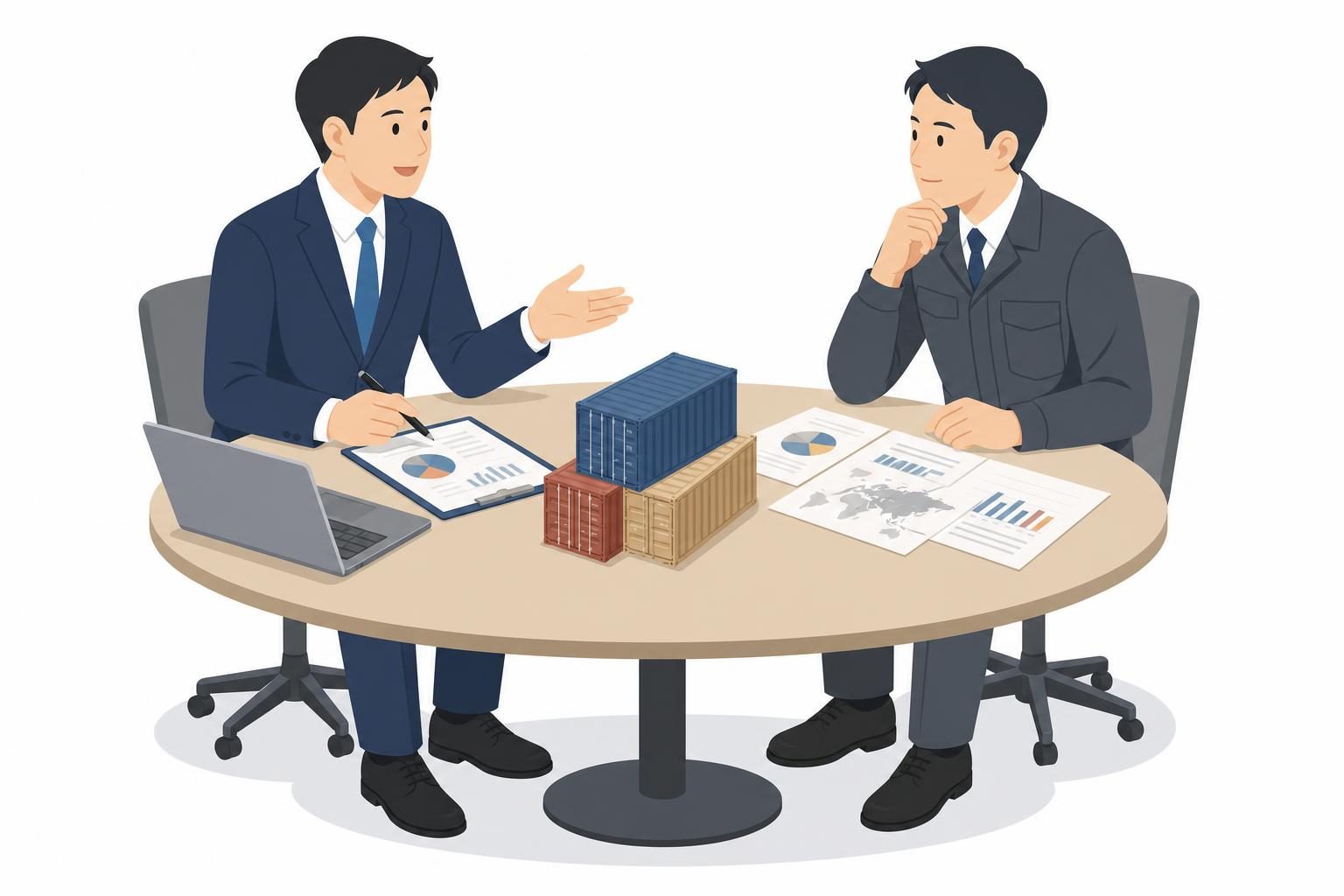 運賃交渉を進めるために荷主へ示すべき運行データ