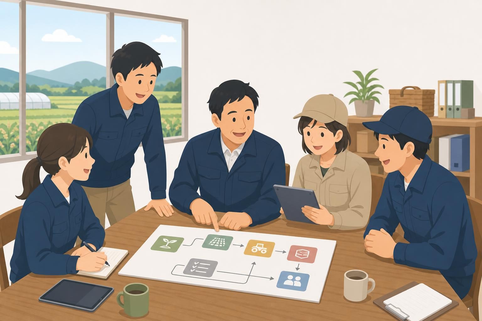 農業DXを下期に定着させる90日実行計画