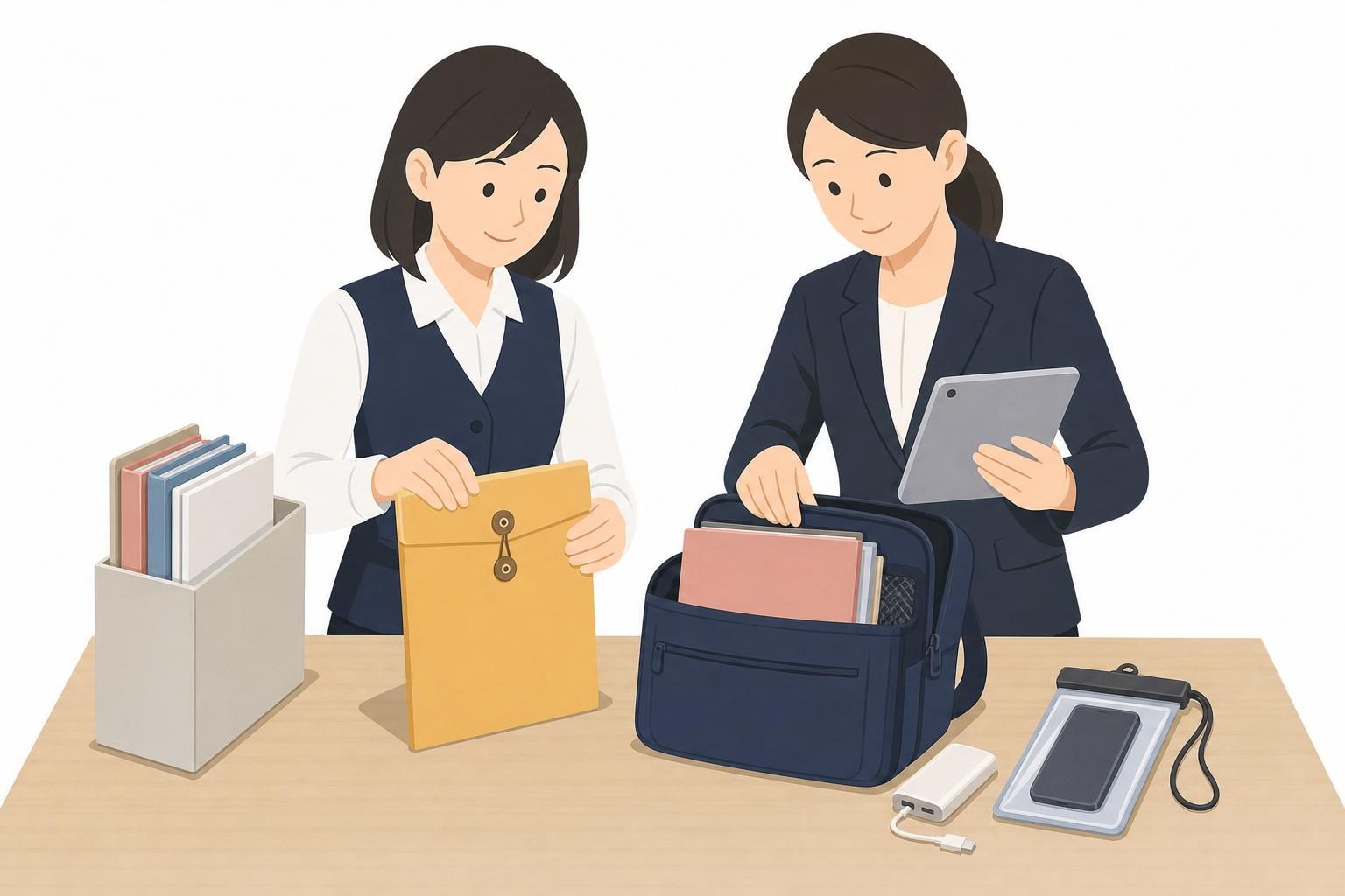 災害時も介護記録と患者情報を確認する方法