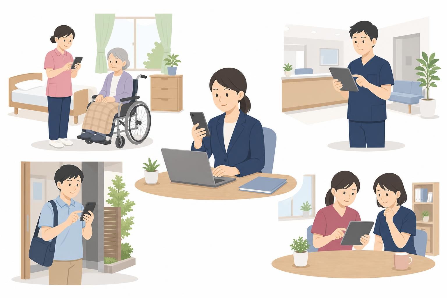 人員配置が崩れた時の優先業務と連絡網の作り方