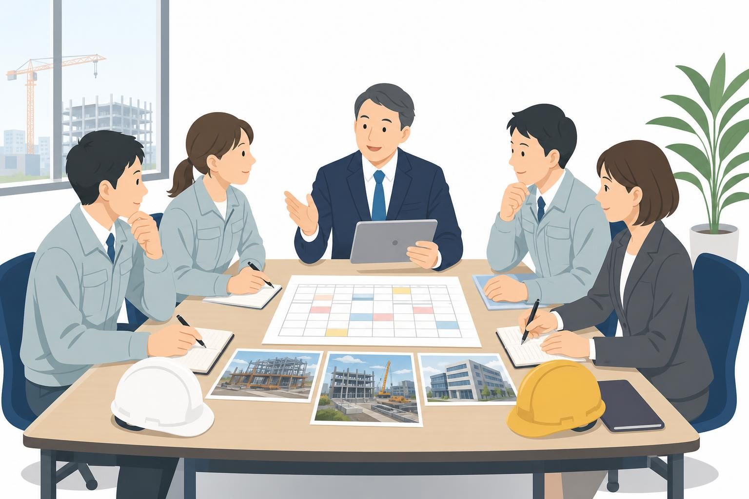 下期に進める建設業の工程管理改善90日計画