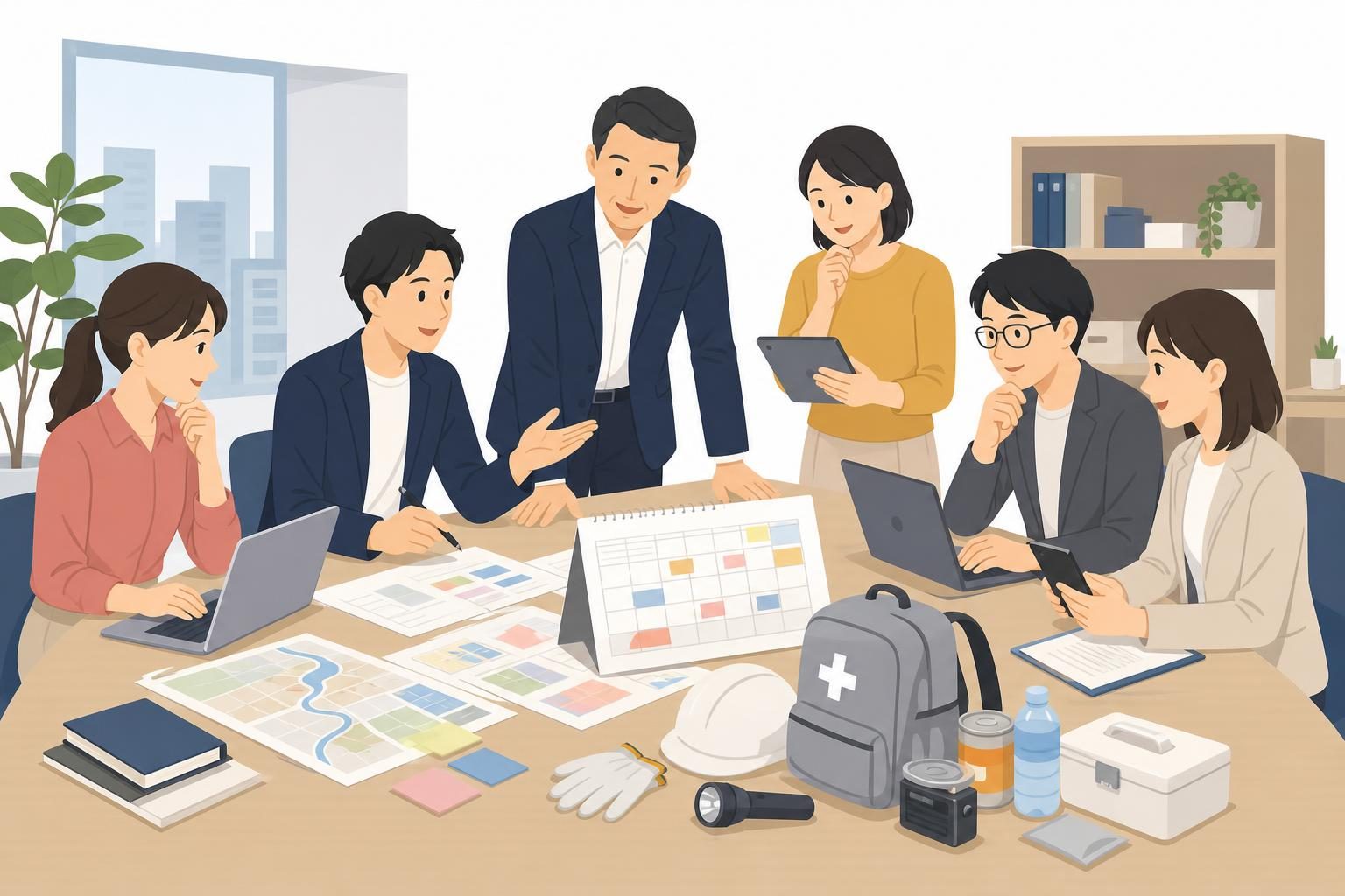 10月から進める防災BCPの実行計画と提案機会