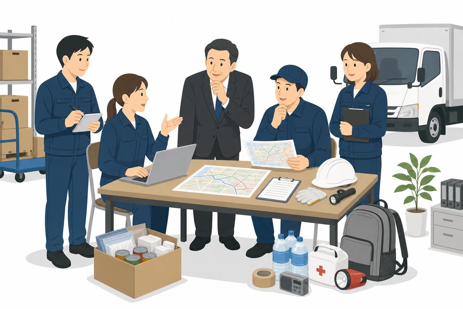 中小運送会社が今から進める2030年準備の手順
