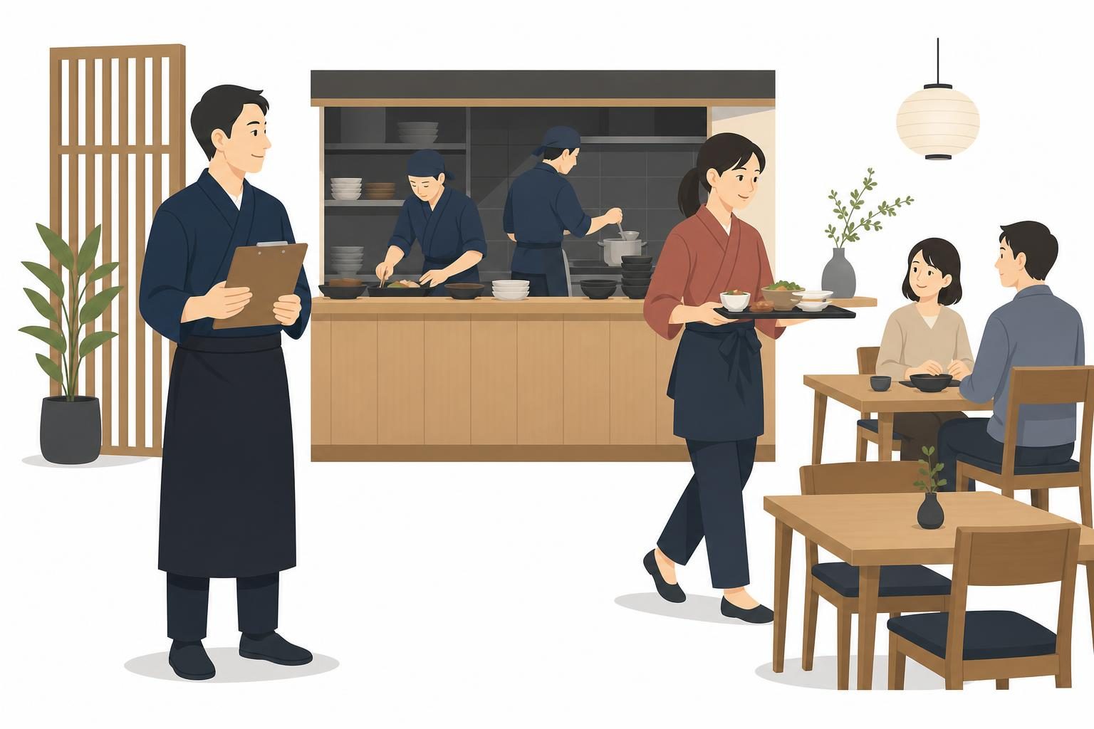 飲食店のボトルネックを見つける30分観察法