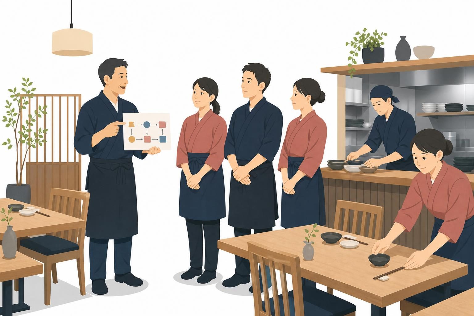 年末商戦前に1つの詰まりを改善して定着させる