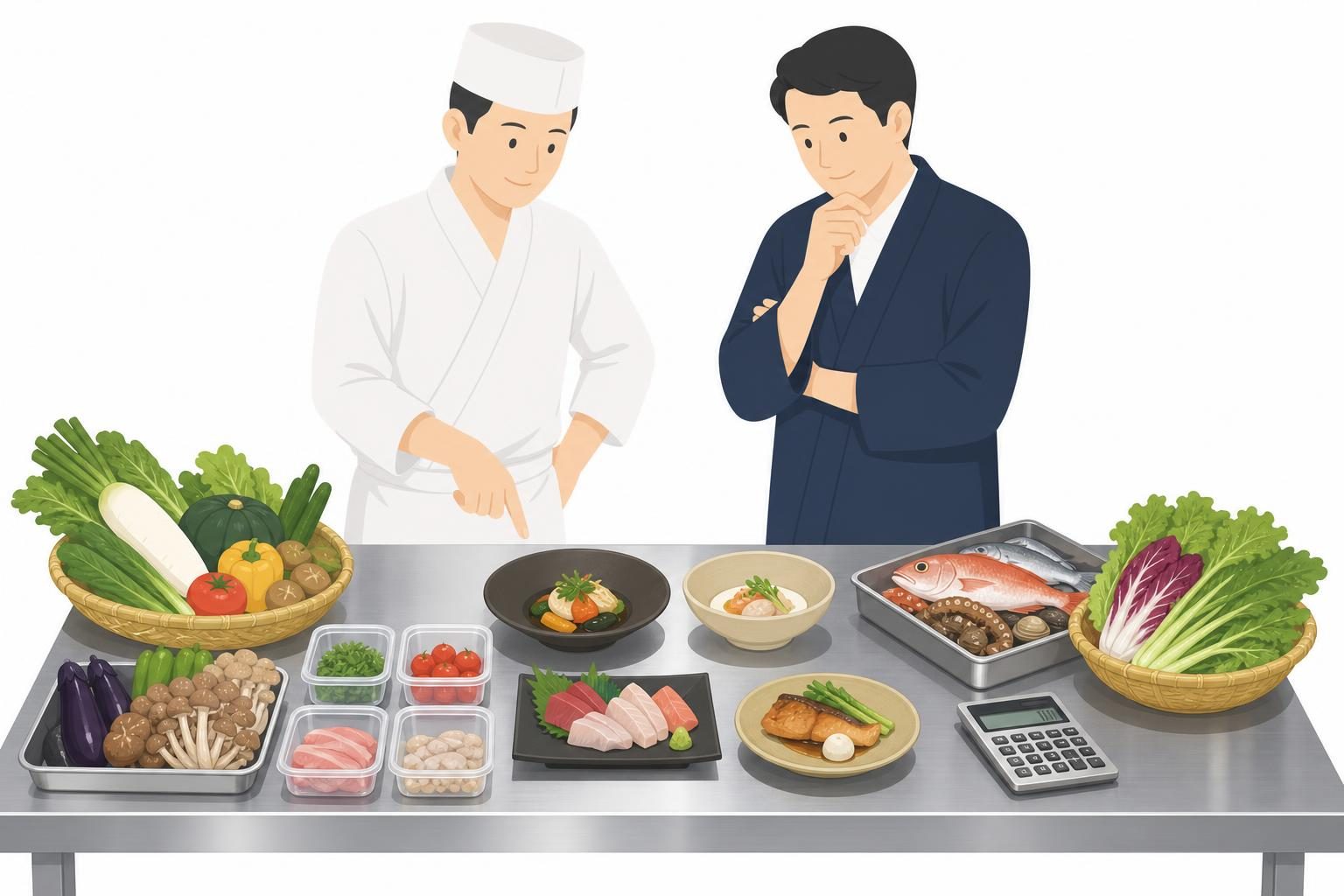 原価高騰に対応するメニューと仕込みの見直し方