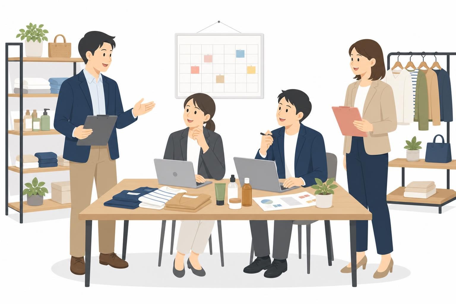 9月下期から年末までの小売店実行スケジュール
