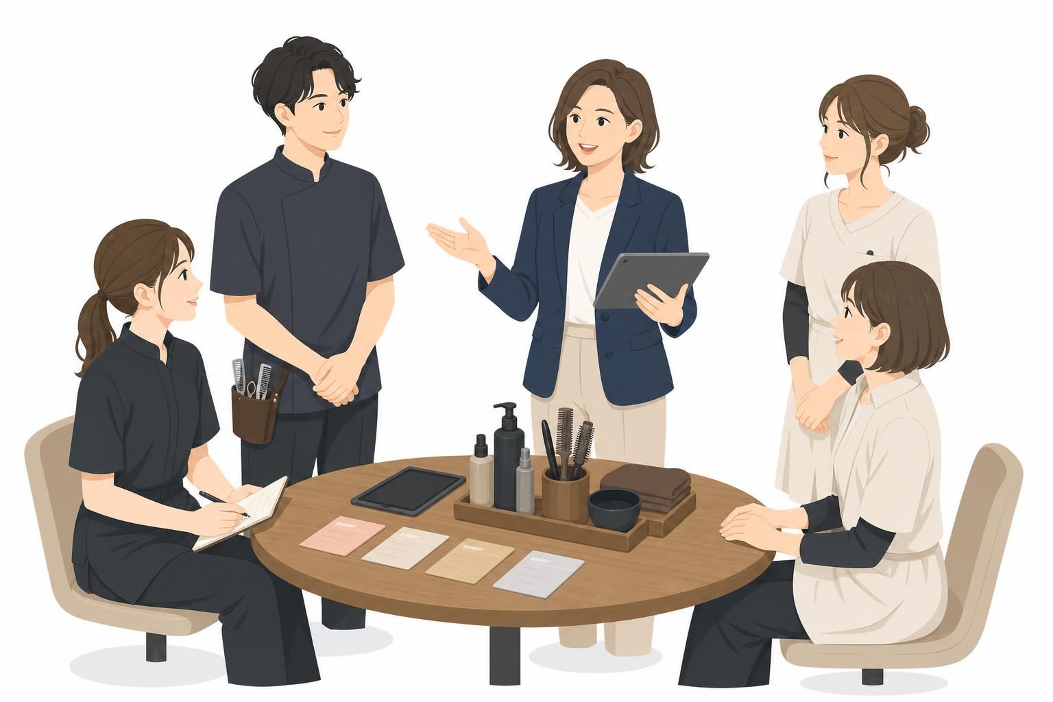 9月から年末までの実行計画とスタッフ育成の進め方
