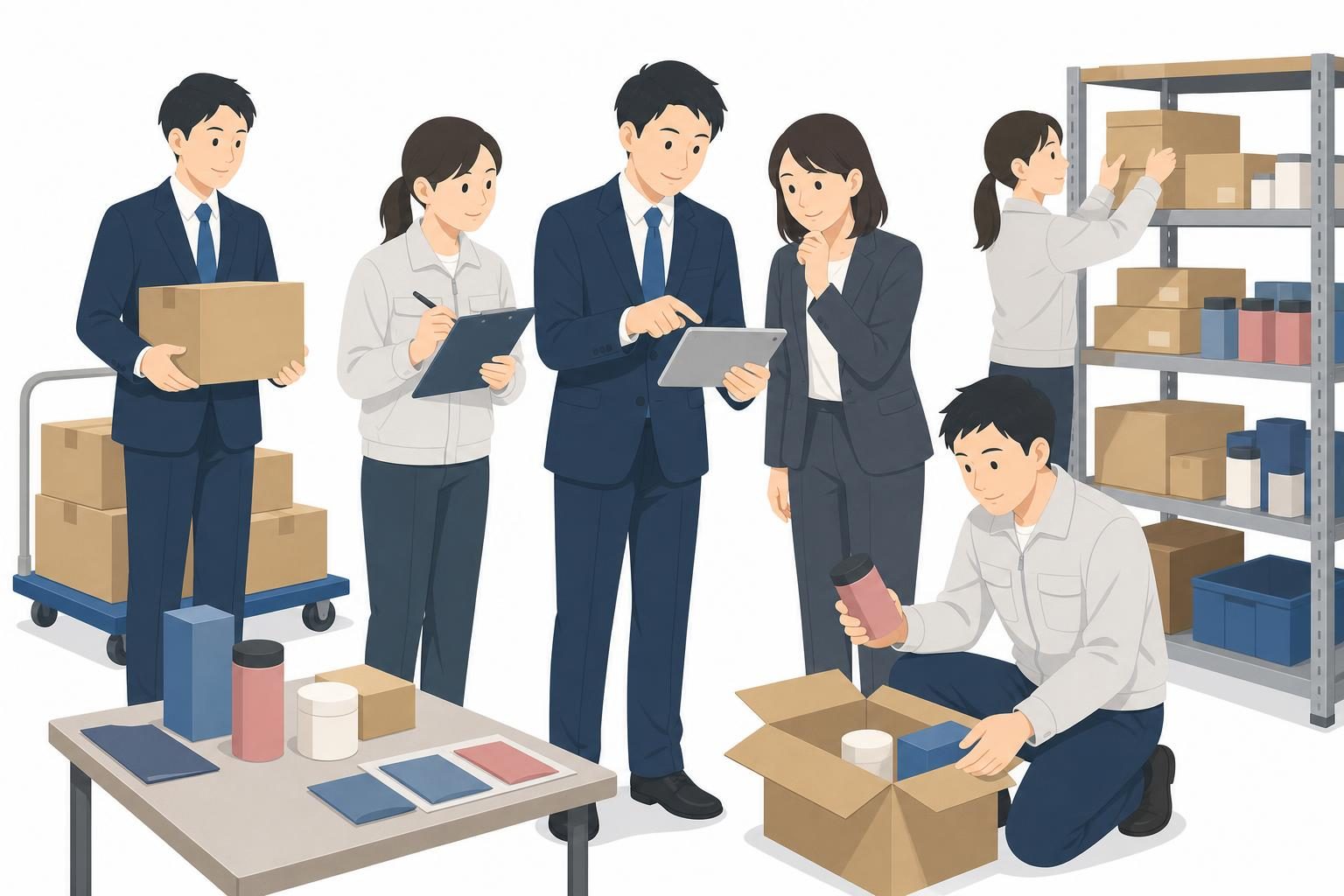 国内の卸売業で進む業務改善の共通点