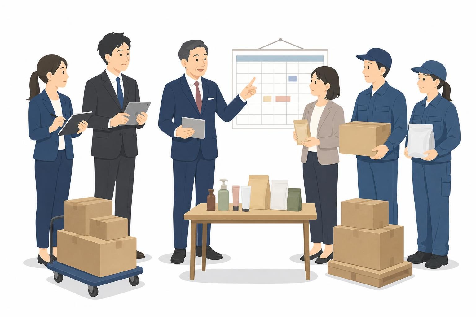 年末商戦前に始める卸売業の実行計画