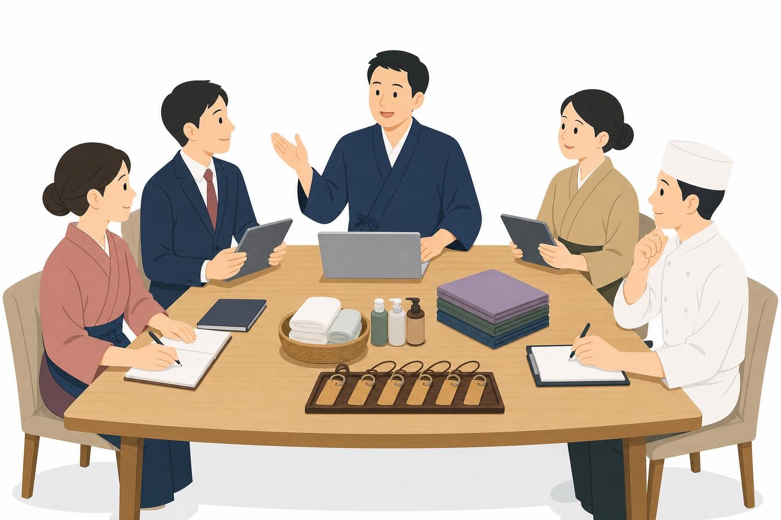 10月から年末までに進める宿泊業の実行計画