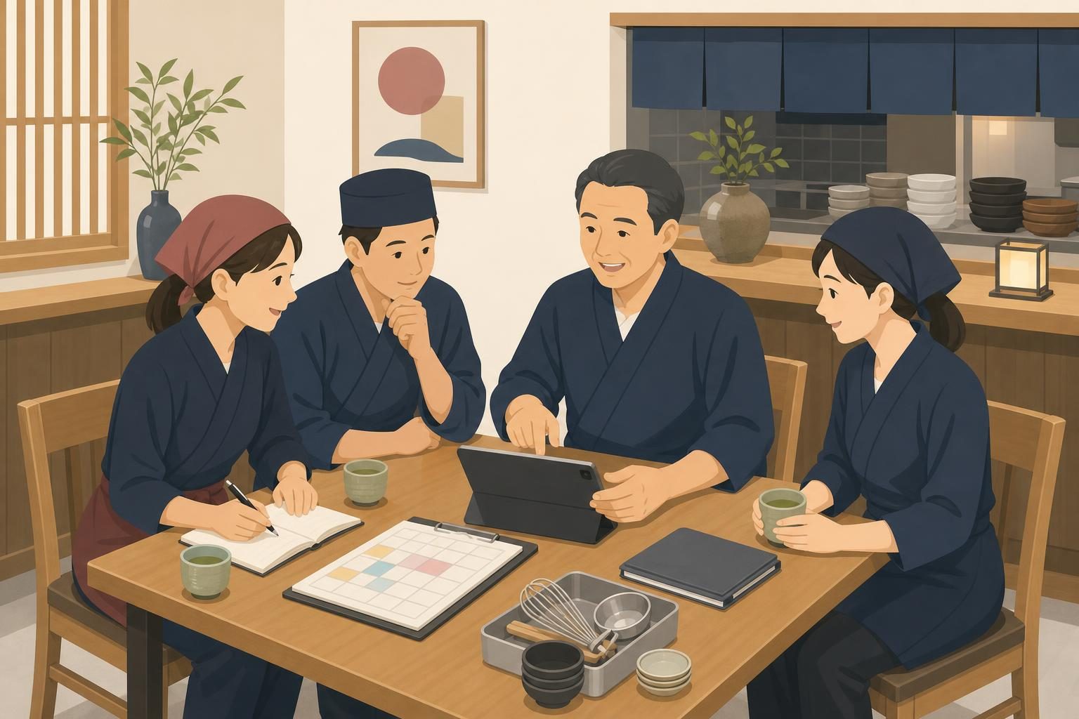 10月末から年末までの飲食店実行スケジュール