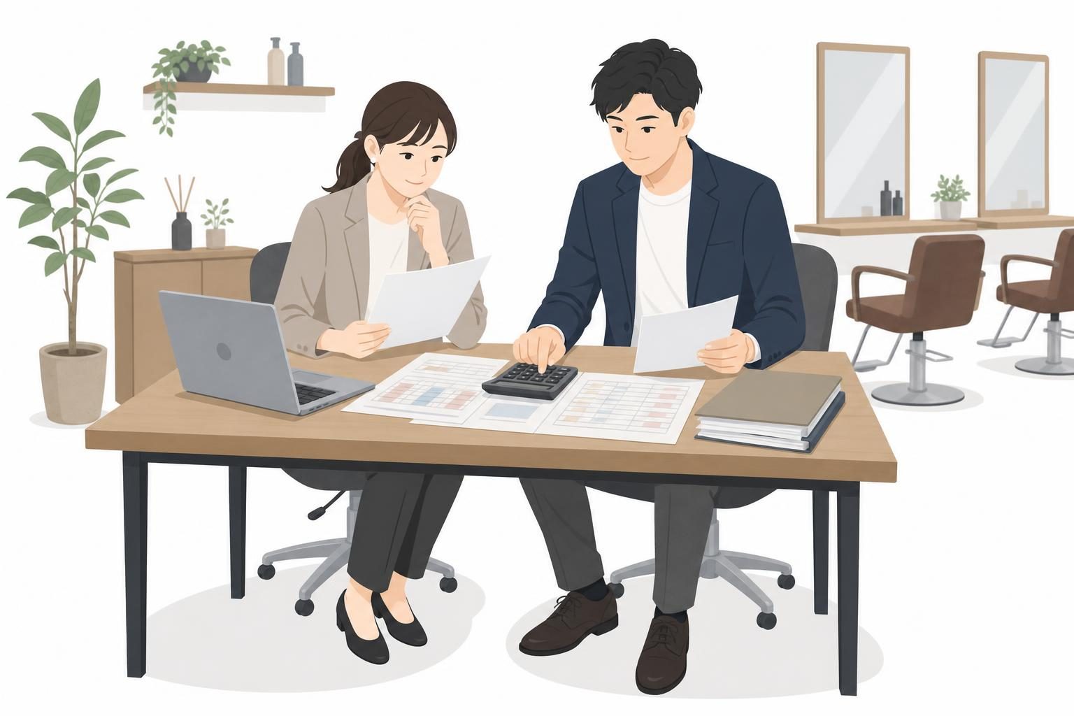 美容室の最低賃金改定で10月に確認する人件費