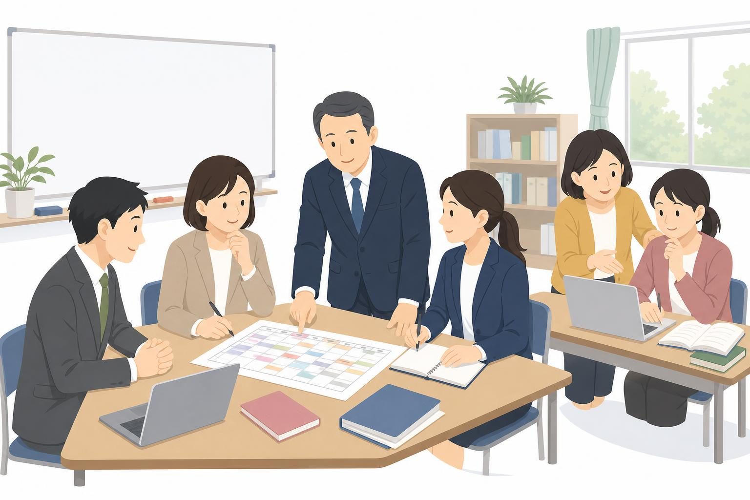 継続率と講師配置を同時に改善する考え方