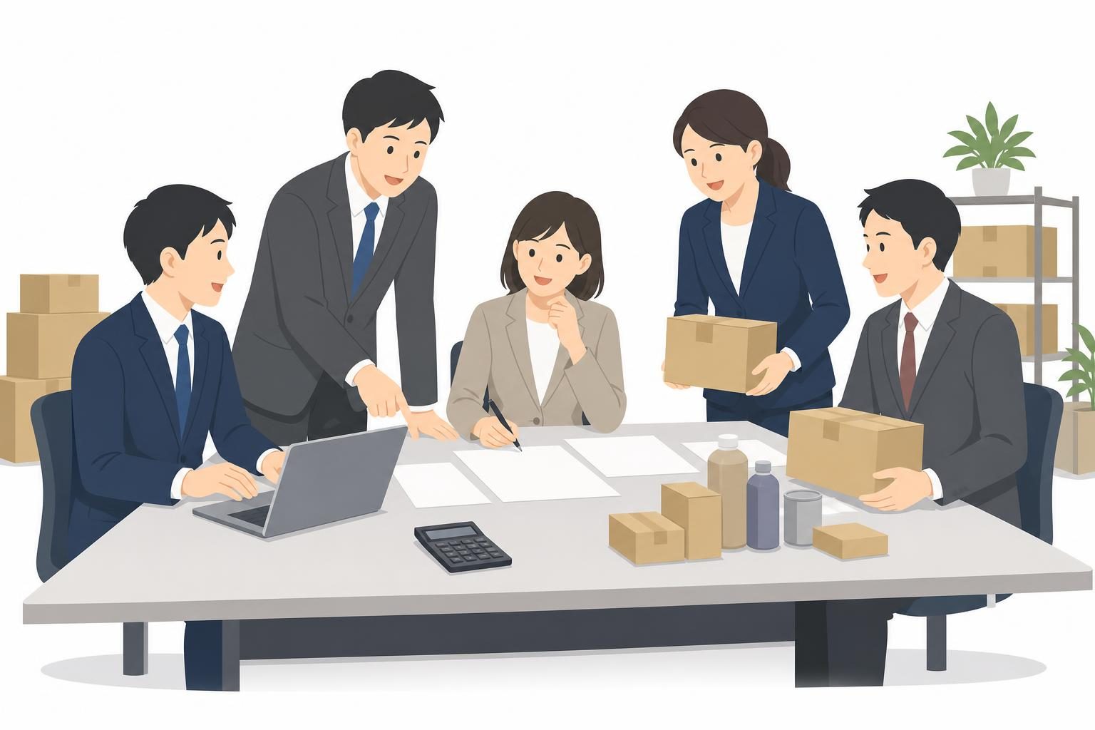 10月から年末までに進める粗利改善の行動計画